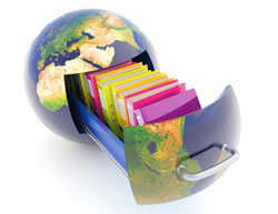 Directory of foreign-language sites in Germany