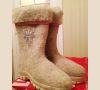 Валенки из шерсти на ТЭП подошве, фото 1